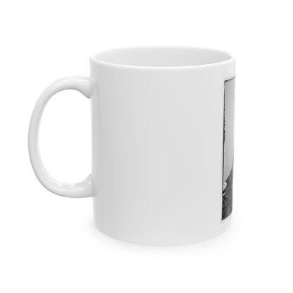 Portrait Of Maj. Gen. Alexander Mcd. Mccook, Officer Of The Federal Army (U.S. Civil War) White Coffee Mug