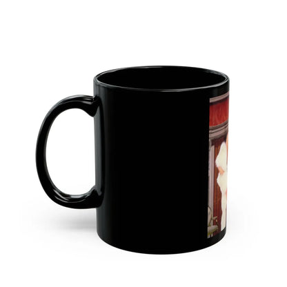 Kim Novak #317 (Vintage Female Icon) Black Coffee Mug-Go Mug Yourself