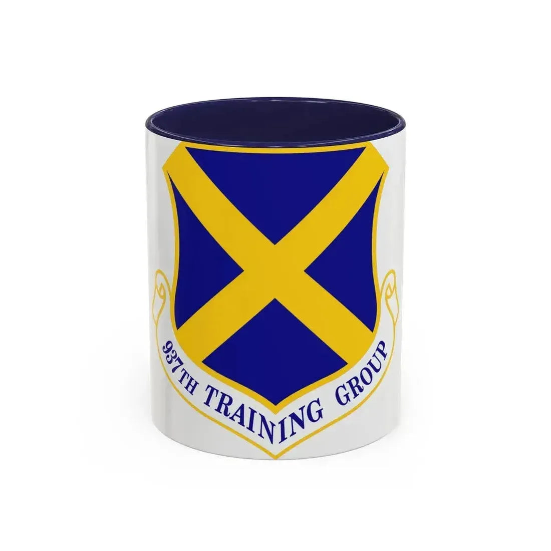 937th Training Group (U.S. Air Force) Accent Coffee Mug 11oz Navy - Go Mug Yourself