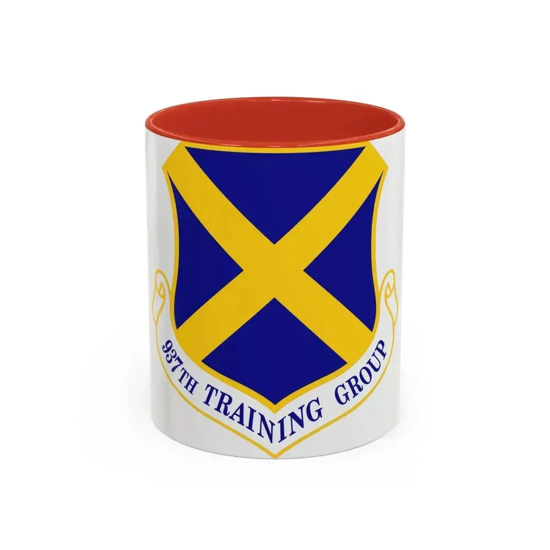 937th Training Group (U.S. Air Force) Accent Coffee Mug 11oz Red - Go Mug Yourself