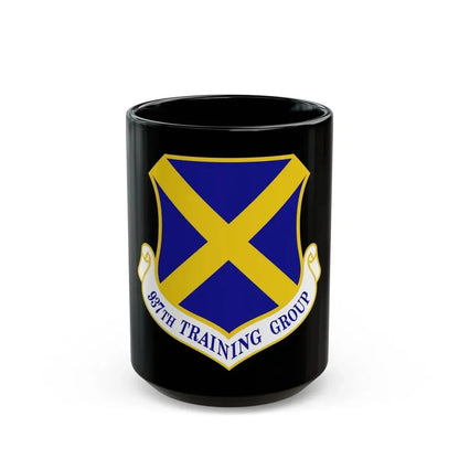 937th Training Group (U.S. Air Force) Black Coffee Mug 15oz - Go Mug Yourself