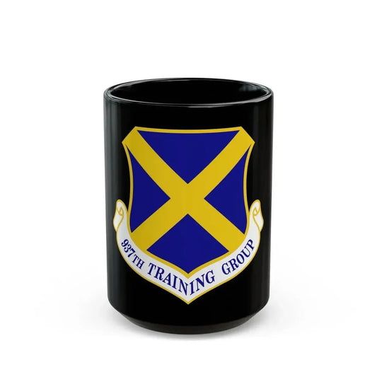 937th Training Group (U.S. Air Force) Black Coffee Mug 15oz - Go Mug Yourself