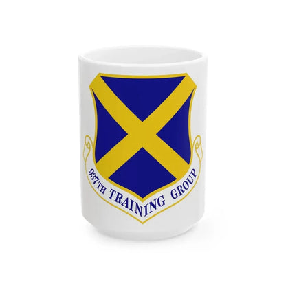 937th Training Group (U.S. Air Force) White Coffee Mug 15oz - Go Mug Yourself