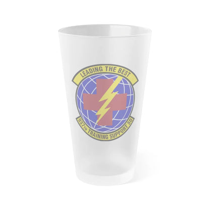 937th Training Support Squadron (U.S. Air Force) Frosted Pint Glass 16oz-16oz-Frosted-Go Mug Yourself