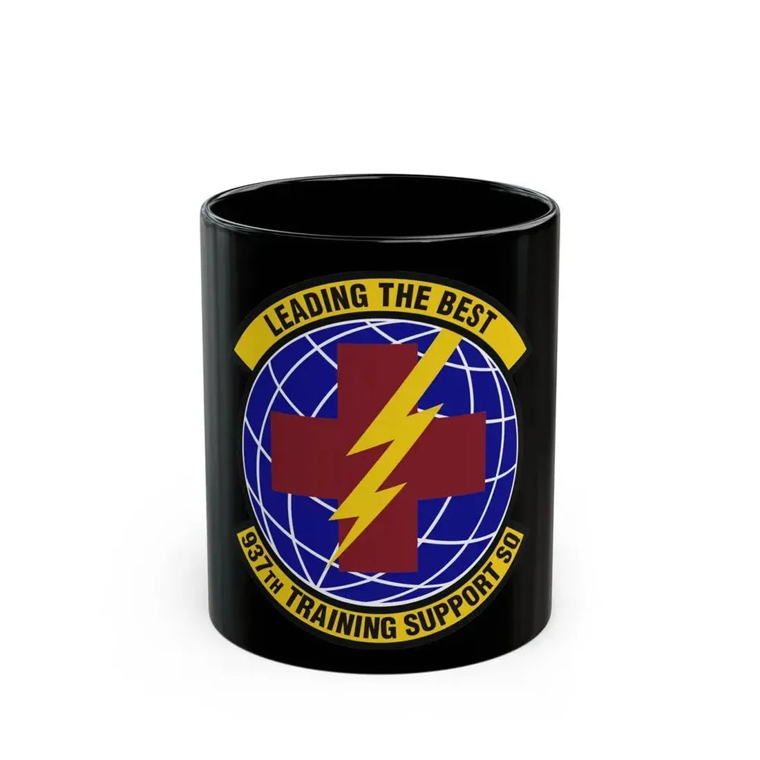 937th Training Support Squadron (U.S. Air Force) Black Coffee Mug 11oz - Go Mug Yourself