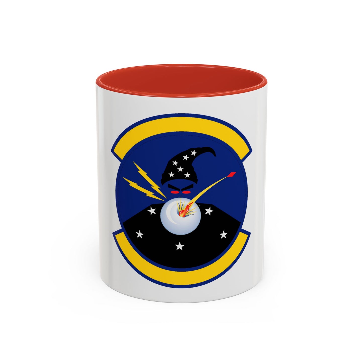 411 Flight Test Squadron AFMC (U.S. Air Force) Accent Coffee Mug