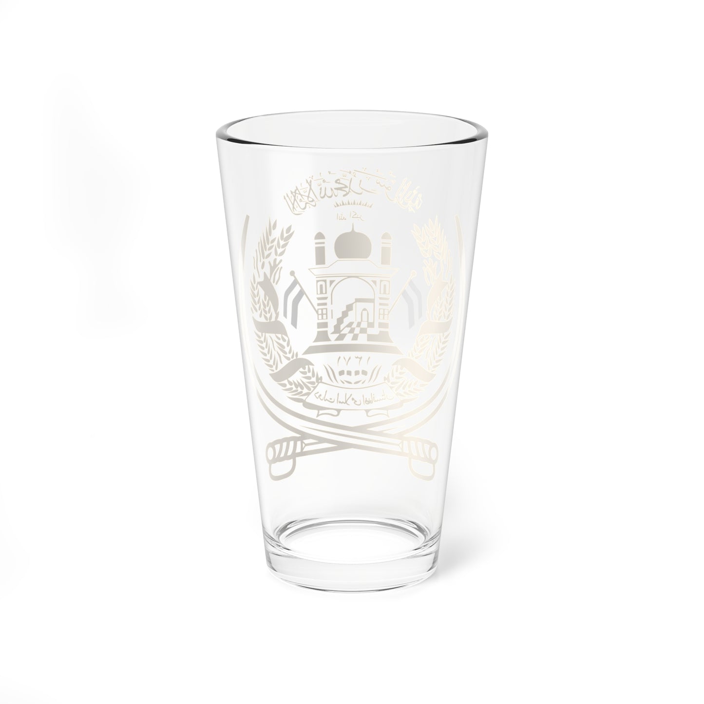 Emblem of National Resistance Front of Afghanistan (Afghanistan) (Coat of Arms) Pint Glass 16oz