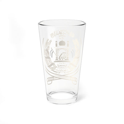 Emblem of National Resistance Front of Afghanistan (Afghanistan) (Coat of Arms) Pint Glass 16oz