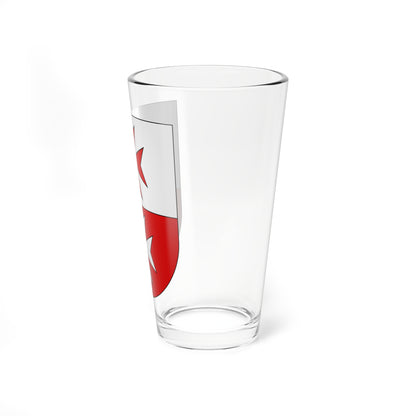 La Chaux-coat of arms (Switzerland) (Coat of Arms) Pint Glass 16oz
