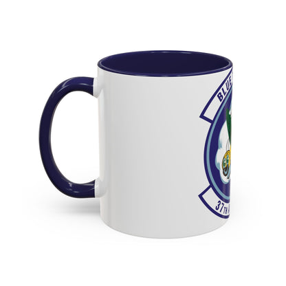 37th Airlift Squadron (U.S. Air Force) Accent Coffee Mug