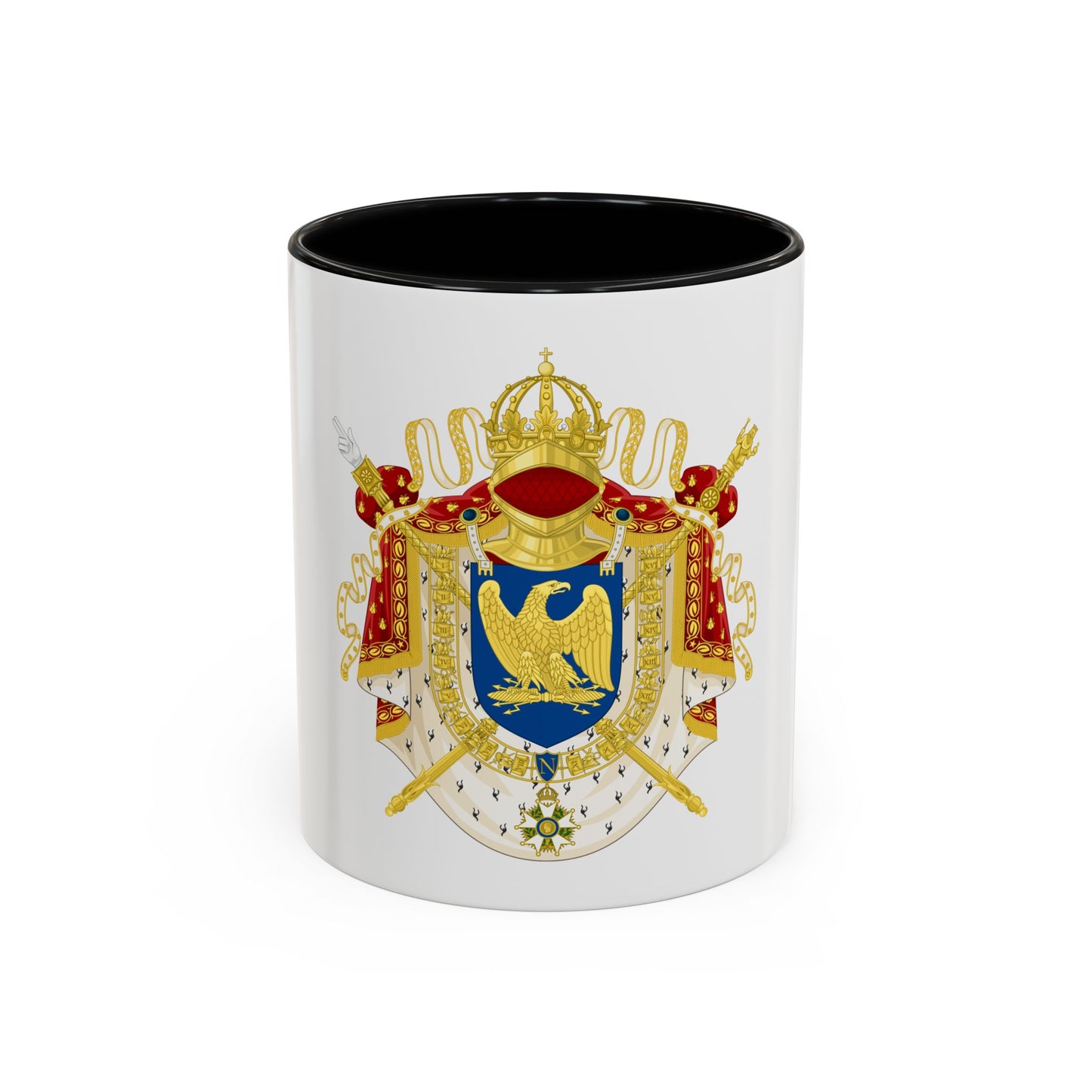 Imperial Coat of Arms of France (1804-1815) - Accent Coffee Mug