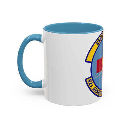 92d Aerospace Medicine Squadron (U.S. Air Force) Accent Coffee Mug