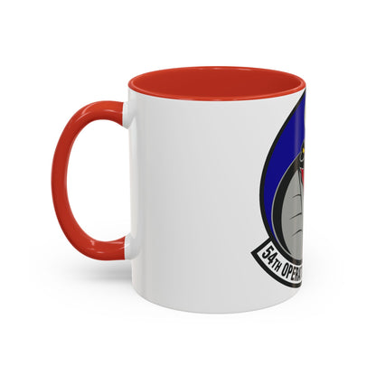 54th Operations Support Squadron (U.S. Air Force) Accent Coffee Mug