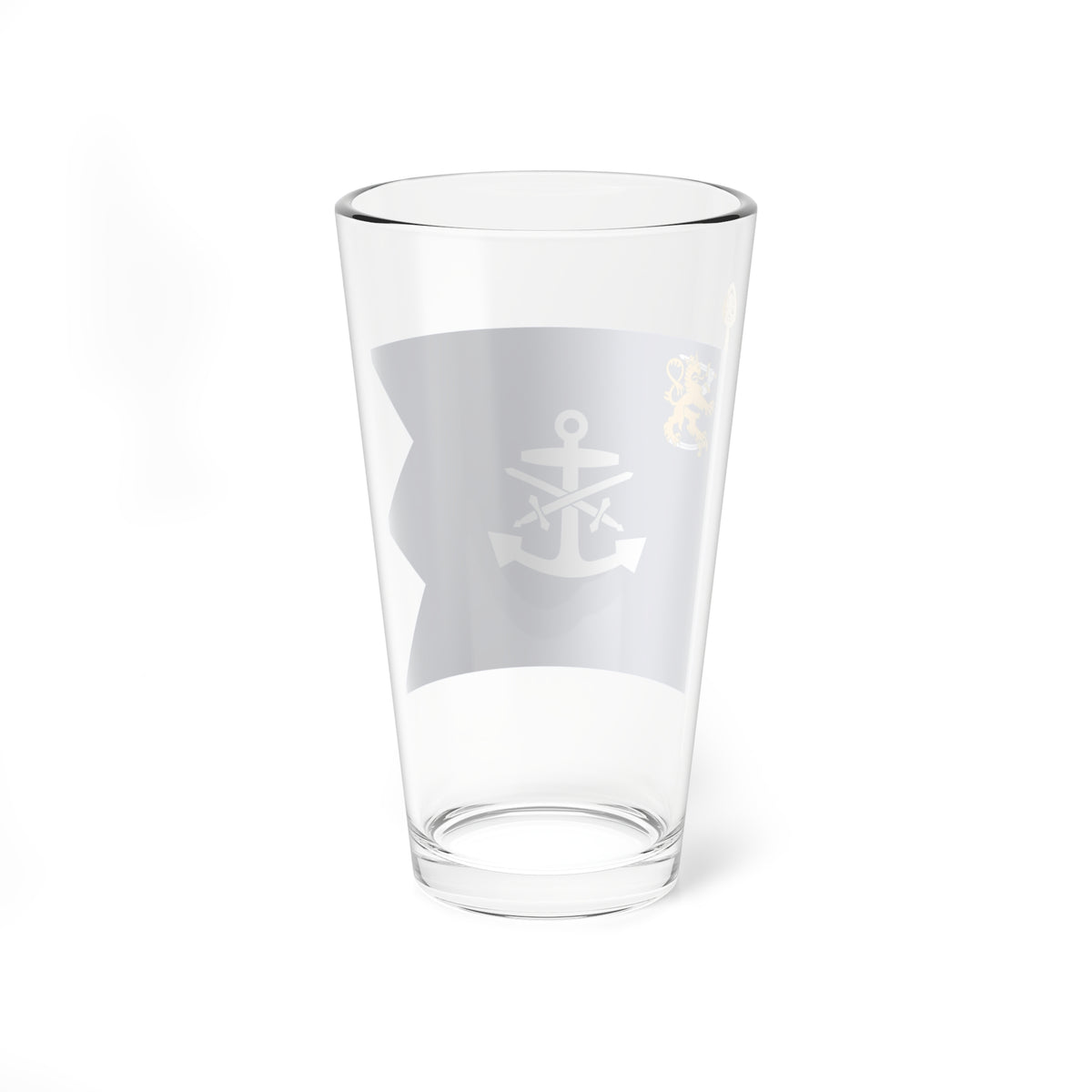 Rannikkolaivaston lippu (Finland) Pint Glass 16oz