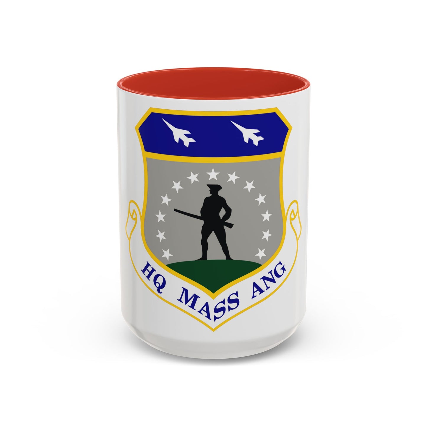 Headquarters Massachusetts Air National Guard (U.S. Air Force) Accent Coffee Mug