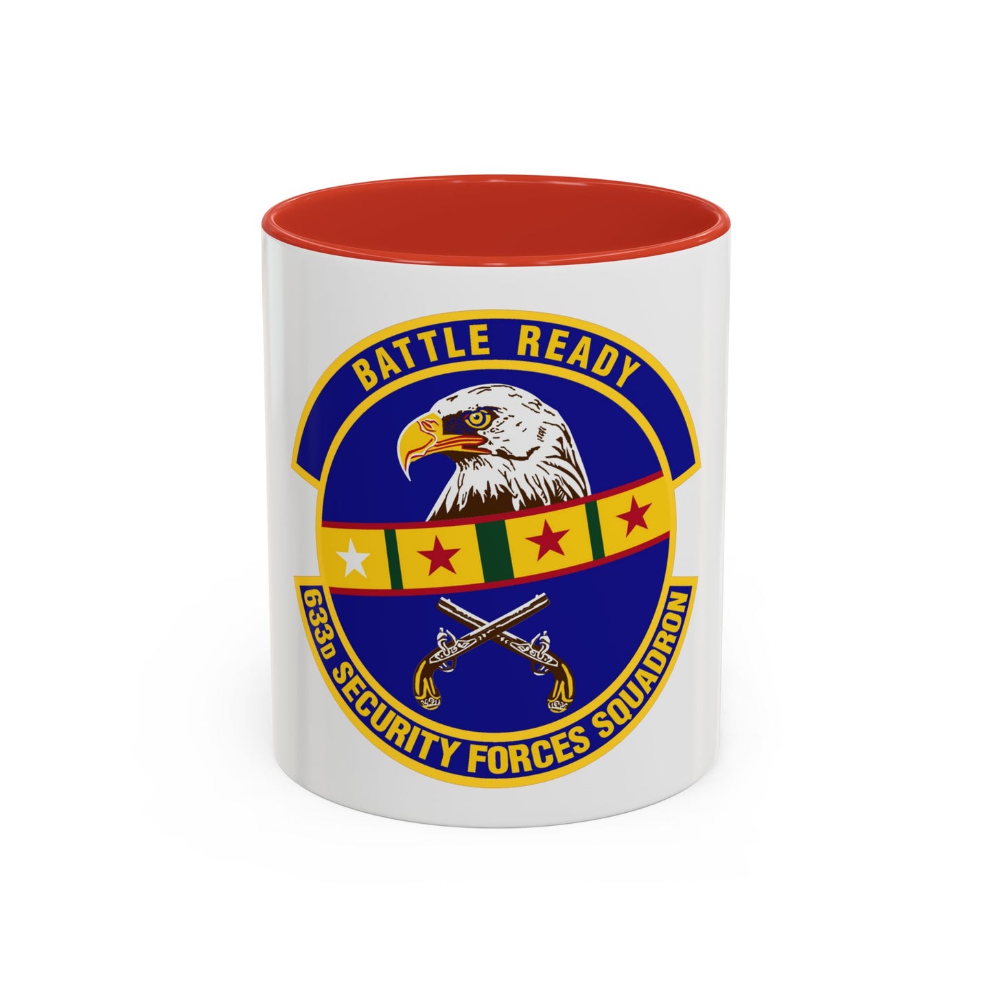 633d Security Forces Squadron (U.S. Air Force) Accent Coffee Mug