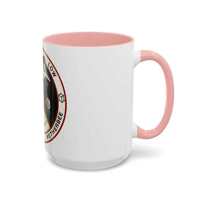 STS 32 (NASA) Accent Coffee Mug-Go Mug Yourself