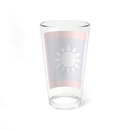 Chinese National Revolutionary Army Company Flag 1925 (China) Pint Glass 16oz