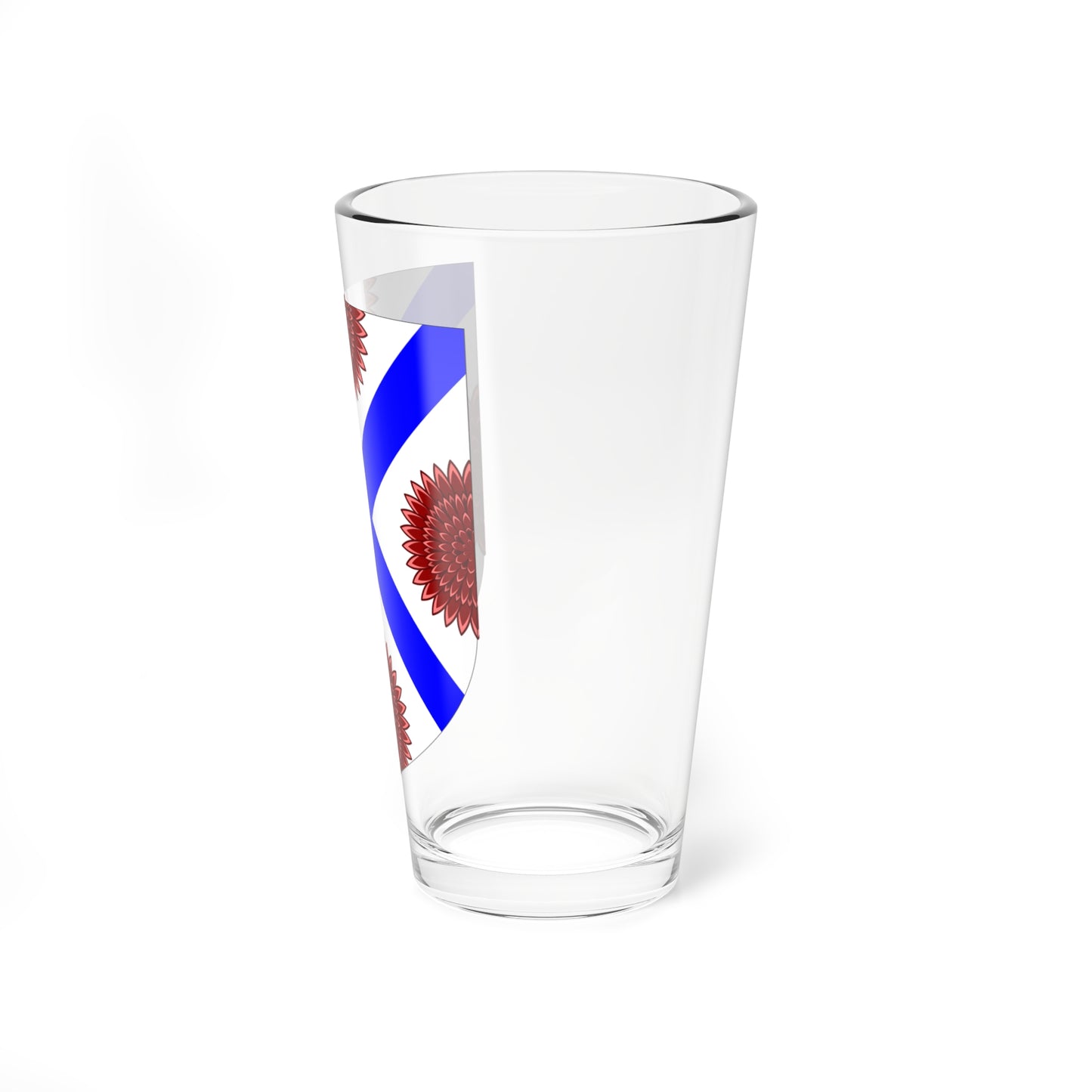 University for the Creative Arts arms (United Kingdom) (Coat of Arms) Pint Glass 16oz