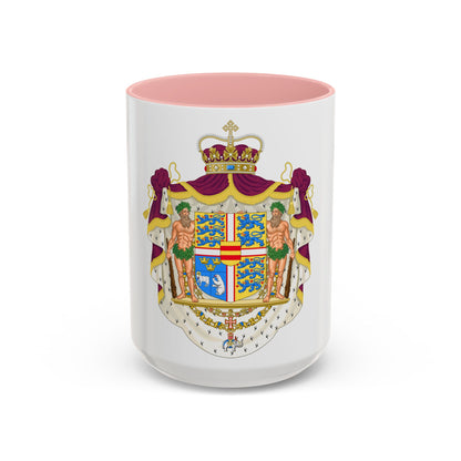 Coat of arms of the Crown Prince of Denmark - Accent Coffee Mug