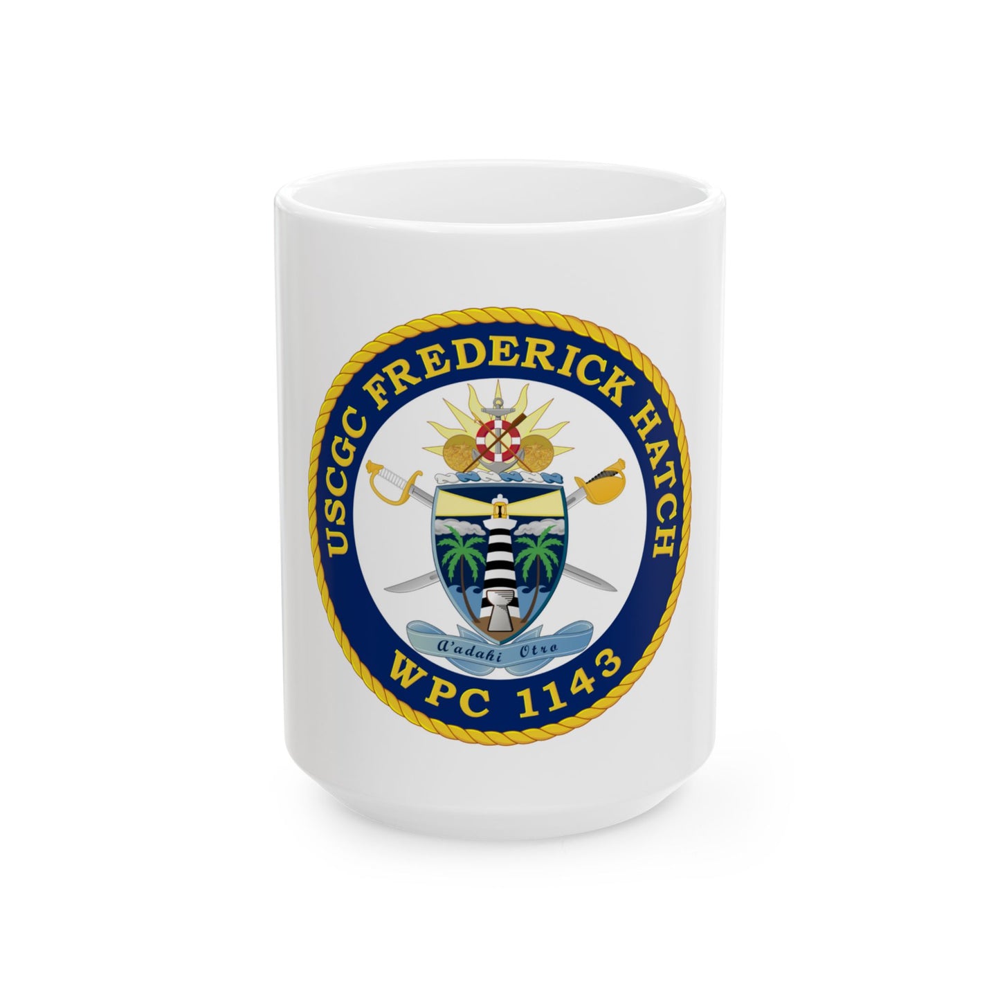 USCGC Frederick Hatch WPC 1143 (U.S. Coast Guard) White Coffee Mug