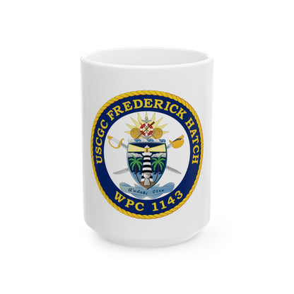 USCGC Frederick Hatch WPC 1143 (U.S. Coast Guard) White Coffee Mug