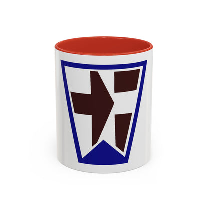 112 Medical Brigade (U.S. Army) Accent Coffee Mug