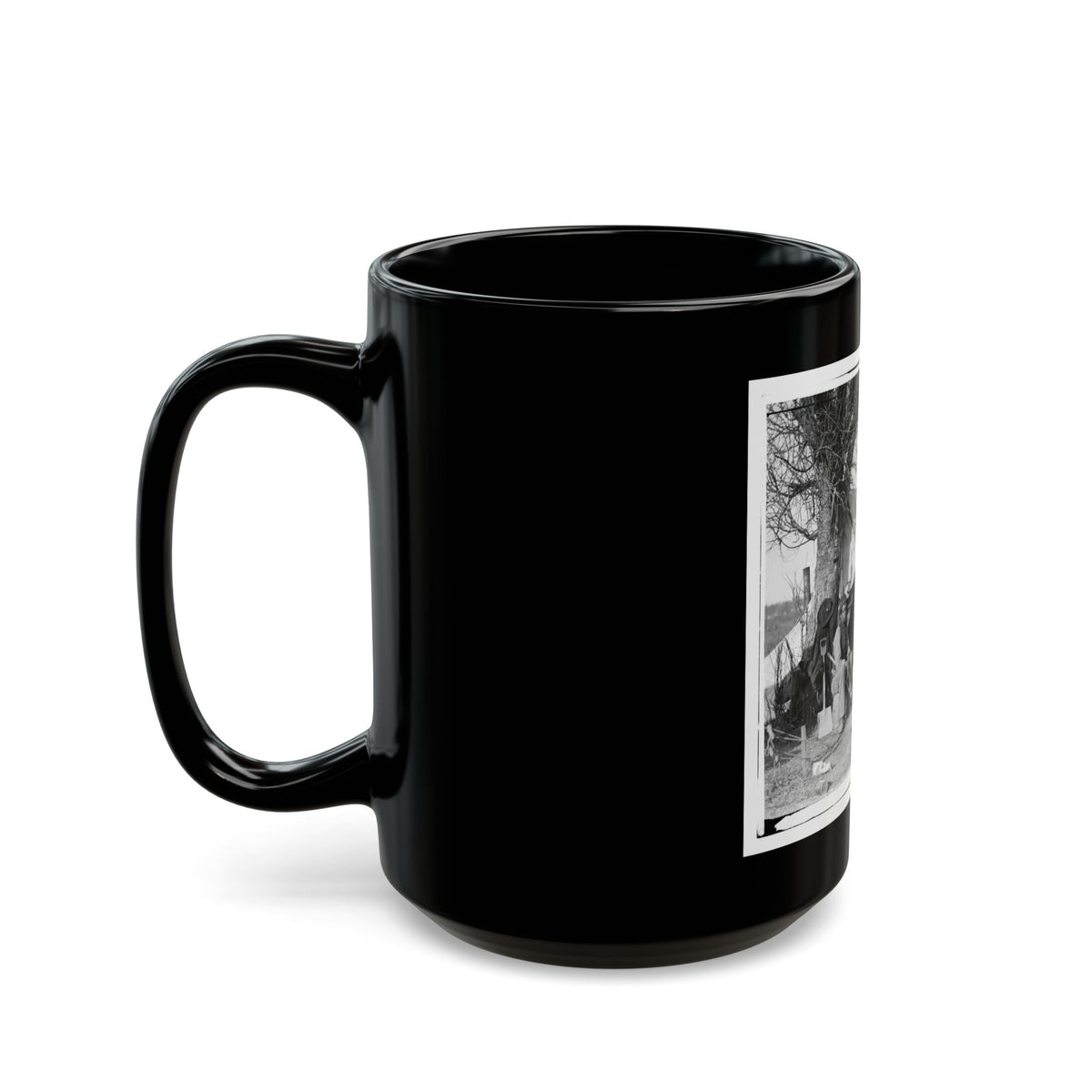 Culpeper, Va.  Contrabands (U.S. Civil War) Black Coffee Mug