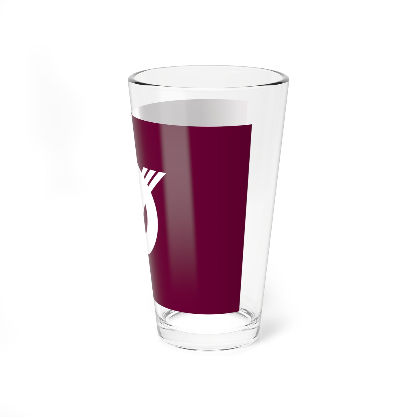Flag of Kashima Fukushima 1963-2006 (Japan) Pint Glass 16oz