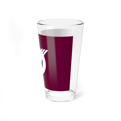Flag of Kashima Fukushima 1963-2006 (Japan) Pint Glass 16oz