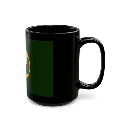 Flag of Lampang Province Thailand - Black Coffee Mug-Go Mug Yourself