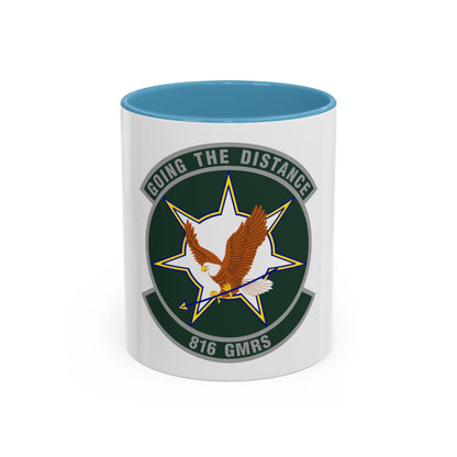 816th Global Mobility Readiness Squadron (U.S. Air Force) Accent Coffee Mug