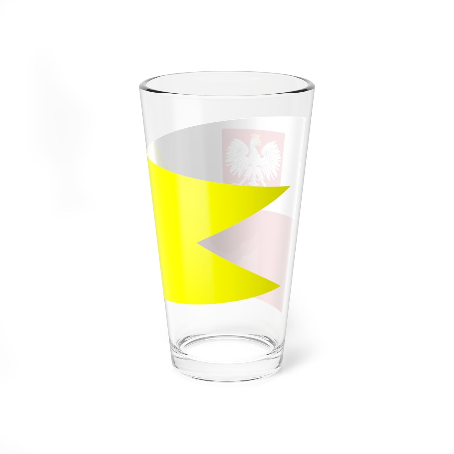 POL dowodca obrony wybrzeza rank flag (Poland) Pint Glass 16oz