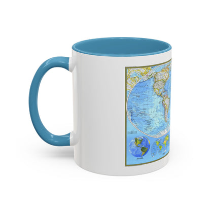 World Map - Political (1994) (Map) Accent Coffee Mug