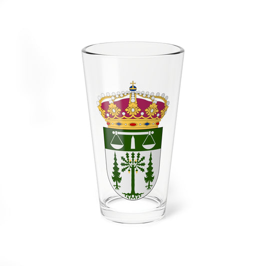 Uddevalla tingsrätt vapen (Sweden) (Coat of Arms) Pint Glass 16oz