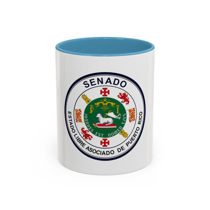 Seal of Puerto Rico Senate - Accent Coffee Mug