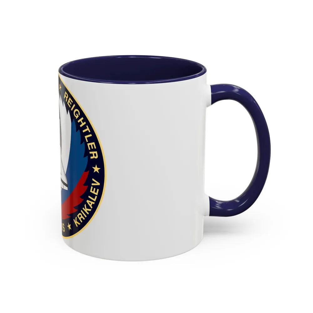 STS 60 (NASA) Accent Coffee Mug-Go Mug Yourself