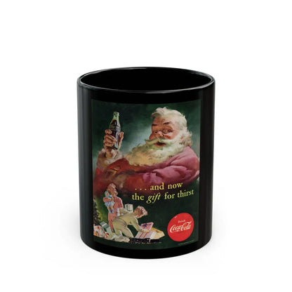 Drink Coca-Cola, Collier's, December 20, 1952 - Black Coffee Mug-11oz-Go Mug Yourself