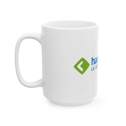 Flag of Hauts de Seine France - White Coffee Mug-Go Mug Yourself