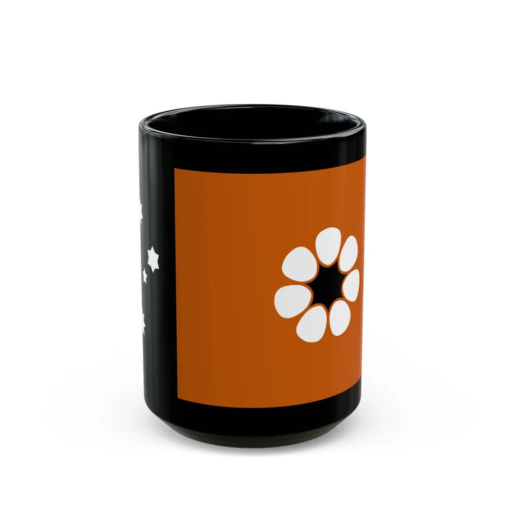 Flag of the Northern Territory Australia - Black Coffee Mug-15oz-Go Mug Yourself