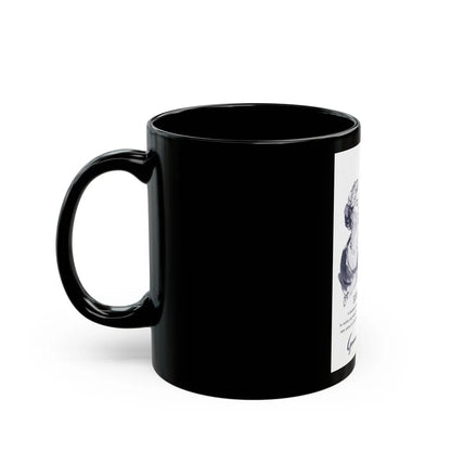 Germaine Monteil, 1959 - Black Coffee Mug-Go Mug Yourself