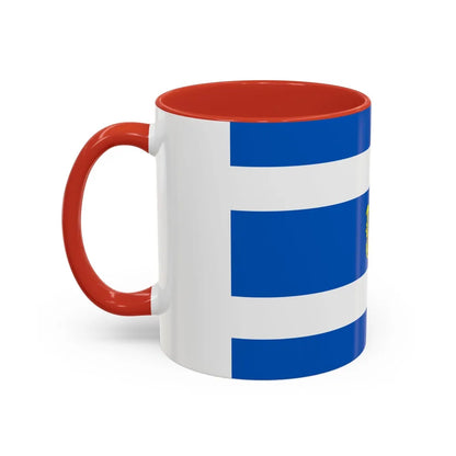 Flag of Kherson Ukraine - Accent Coffee Mug-Go Mug Yourself