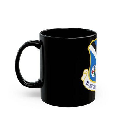 93d Air Ground Operations Wing Emblem (U.S. Air Force) Black Coffee Mug-Go Mug Yourself