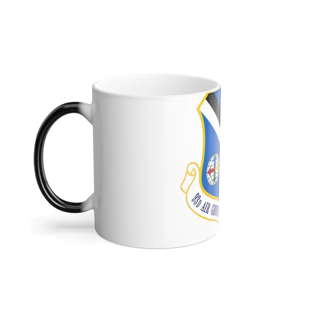 93d Air Ground Operations Wing Emblem (U.S. Air Force) Color Changing Mug-Go Mug Yourself