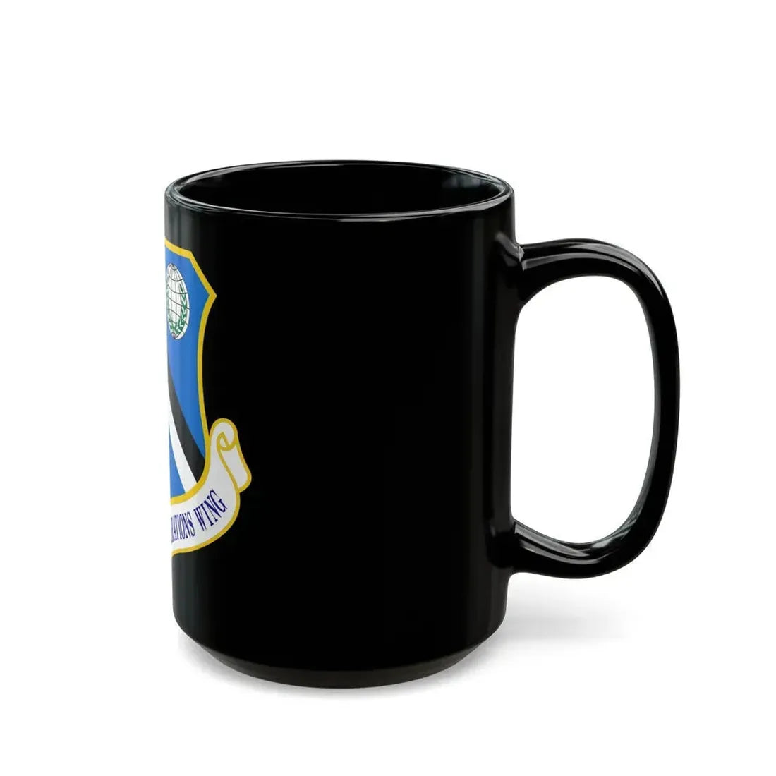 93d Air Ground Operations Wing Emblem (U.S. Air Force) Black Coffee Mug - Go Mug Yourself