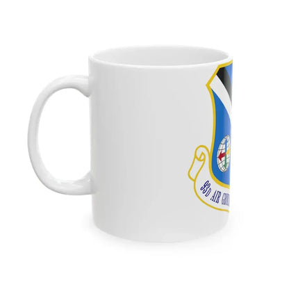 93d Air Ground Operations Wing Emblem (U.S. Air Force) White Coffee Mug - Go Mug Yourself