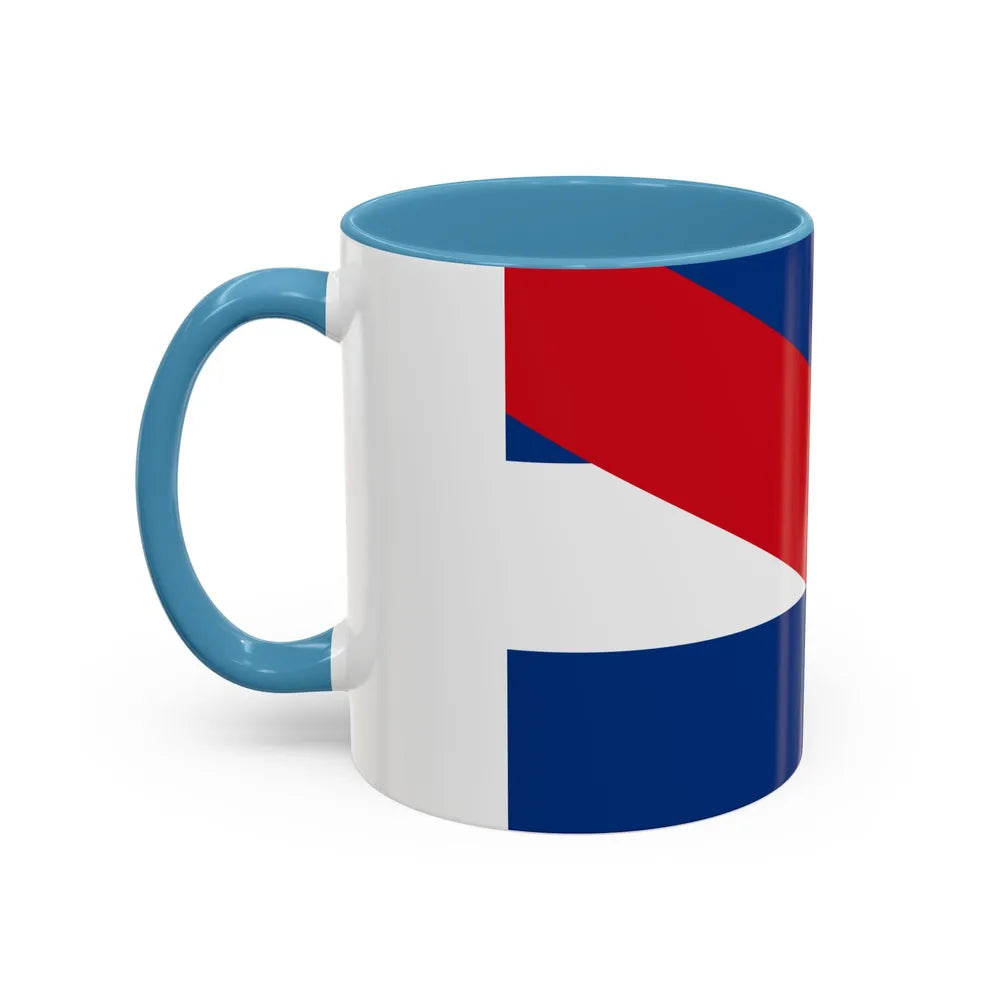 Flag of Federalist Party - Accent Coffee Mug-Go Mug Yourself