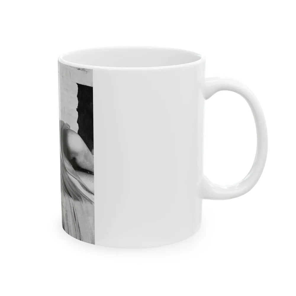 Dawn Richard #17 - See through top (Vintage Female Icon) White Coffee Mug-Go Mug Yourself