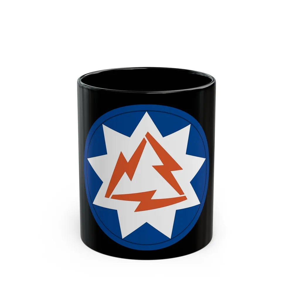 93rd Signal Brigade 2 (U.S. Army) Black Coffee Mug-11oz-Go Mug Yourself