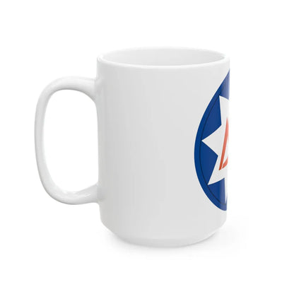 93rd Signal Brigade 2 (U.S. Army) White Coffee Mug-Go Mug Yourself